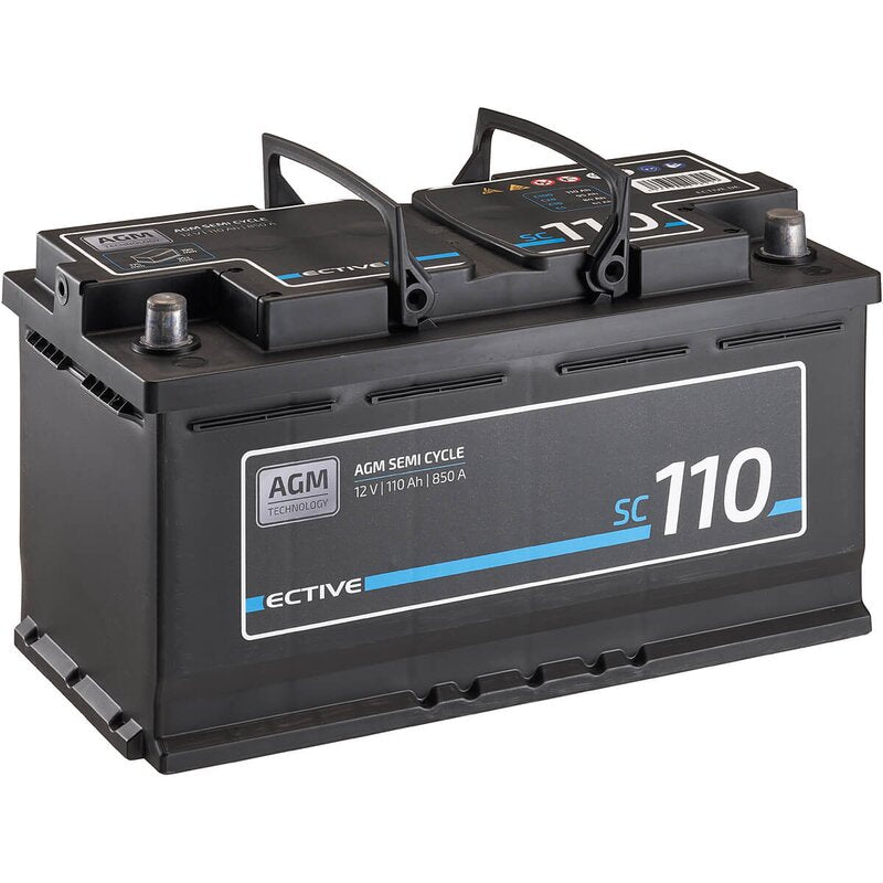 Batterie d'alimentation SC 110 AGM Semi Cycle 110Ah