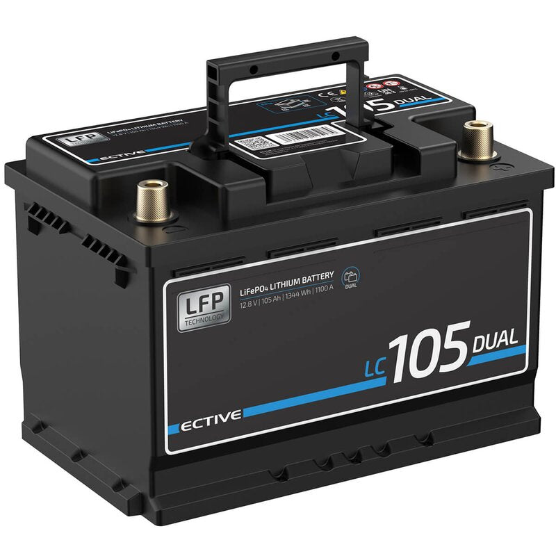 LC 105 Double LFP | Batterie de démarrage et d'alimentation