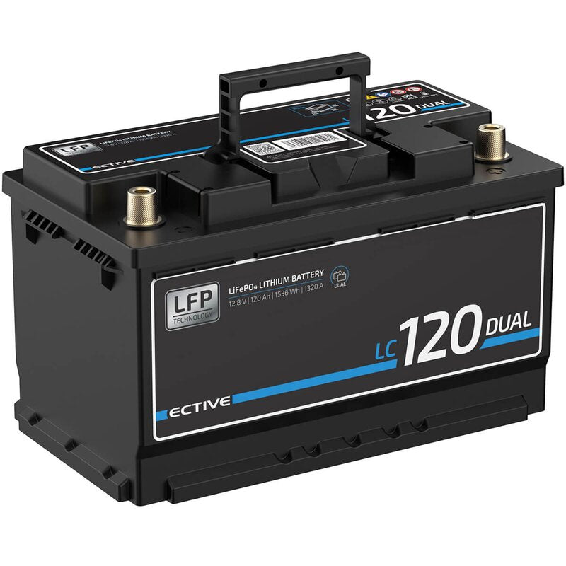 LC 120 Double LFP | Batterie de démarrage et d'alimentation