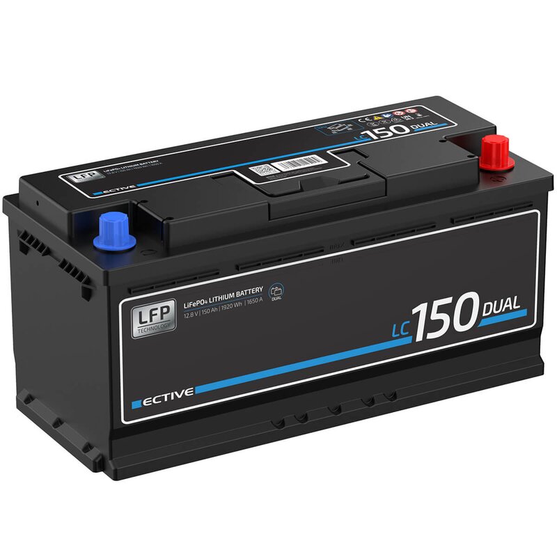 LC 150 Double LFP | Batterie de démarrage et d'alimentation