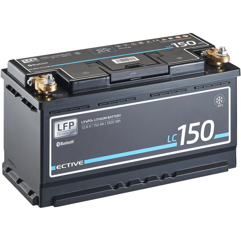 Batterie d'alimentation au lithium LC 150 LT 12V LiFePO4 150 Ah