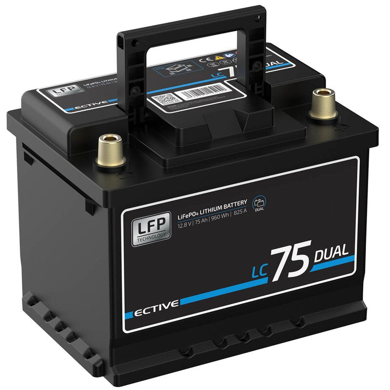 LC 75 Double LFP | Batterie de démarrage et d'alimentation