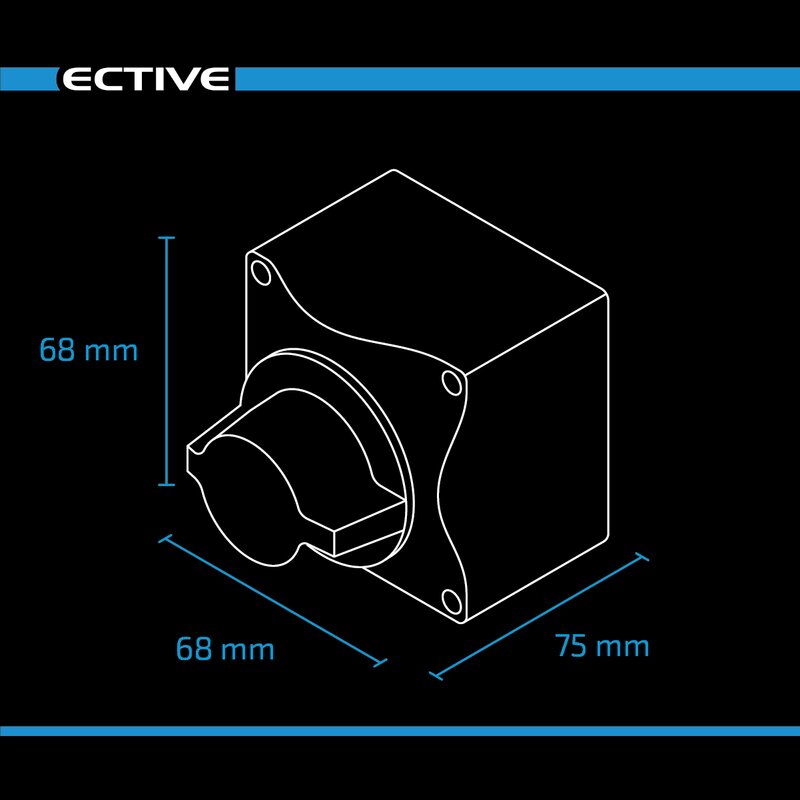 Sezionatore batteria 275A 12-48V