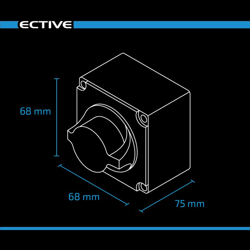 Sezionatore batteria 300A 12-48V