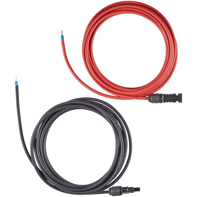 Jeu de câbles solaires ECTIVE MC4 4mm² rouge/noir 5 mètres