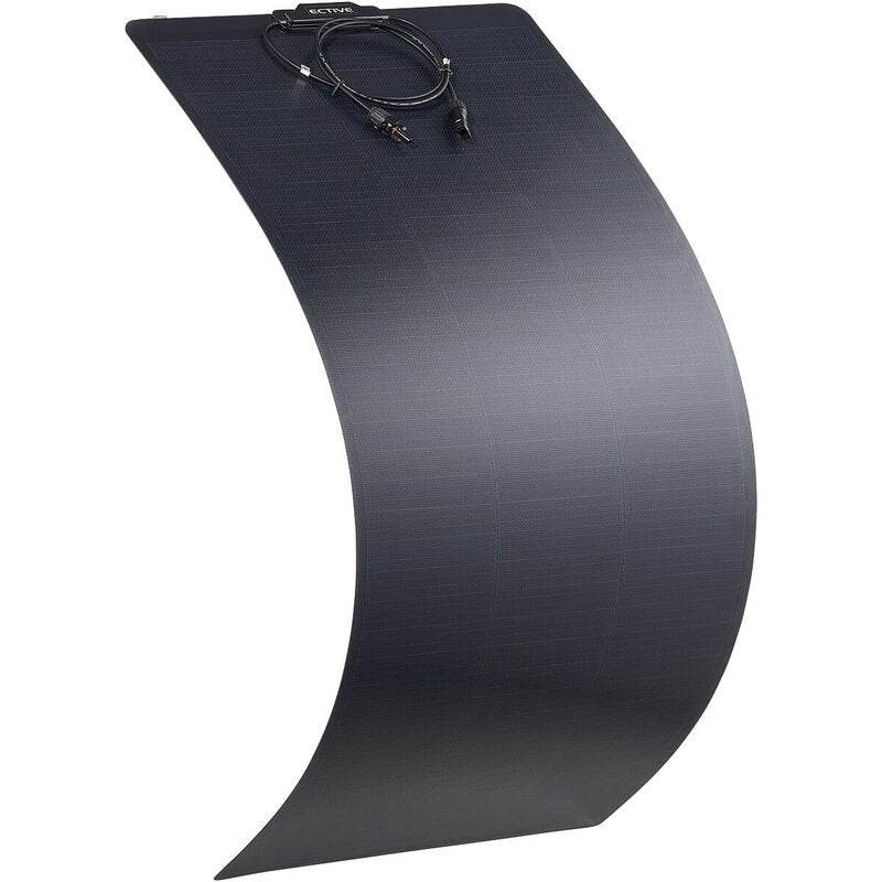 Pannello solare monocristallino scandole flessibile SSP 100 Flex Nero da 100W