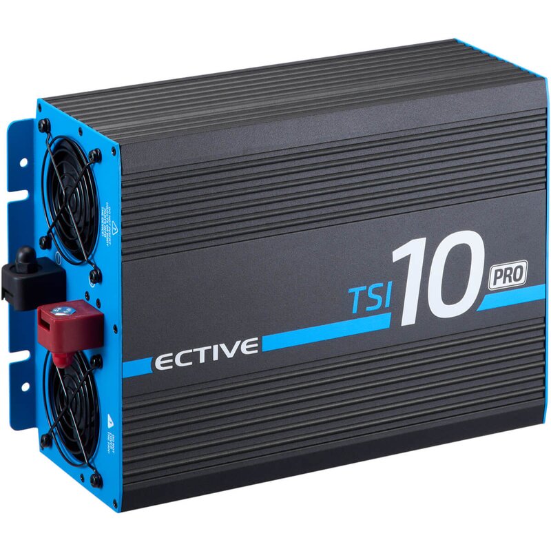 Inverter sinusoidale TSI 10 PRO 1000W/12V con circuito di priorità di rete