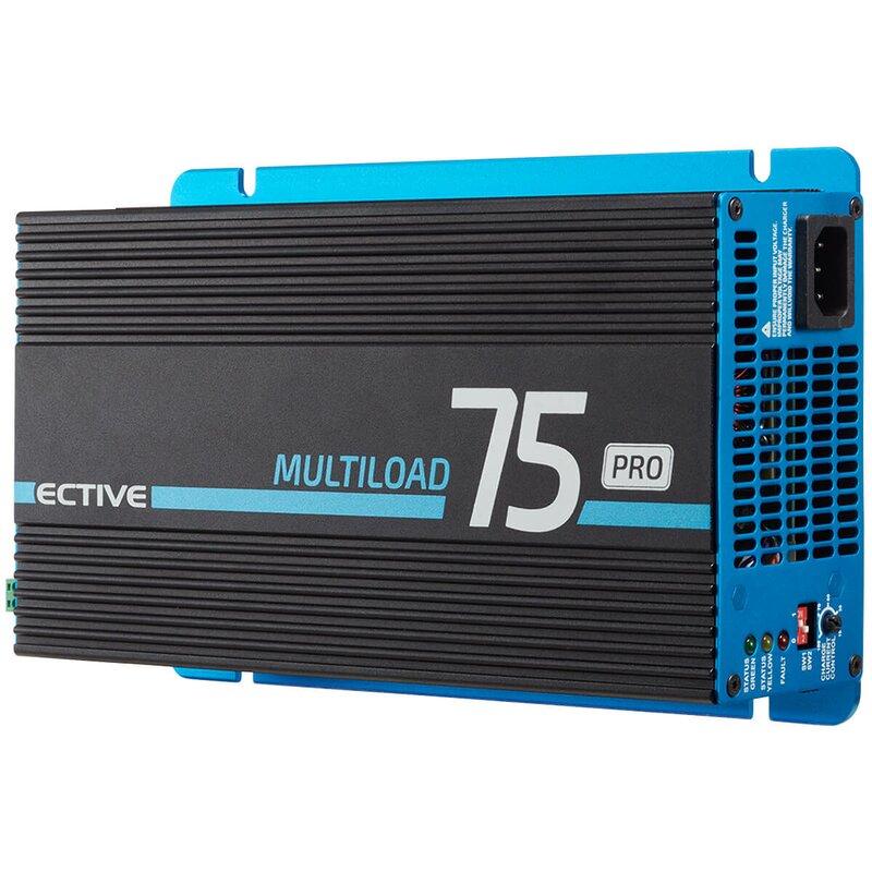 Multiload 75 Pro 75A/12V und 37,5A/24V Batterieladeger