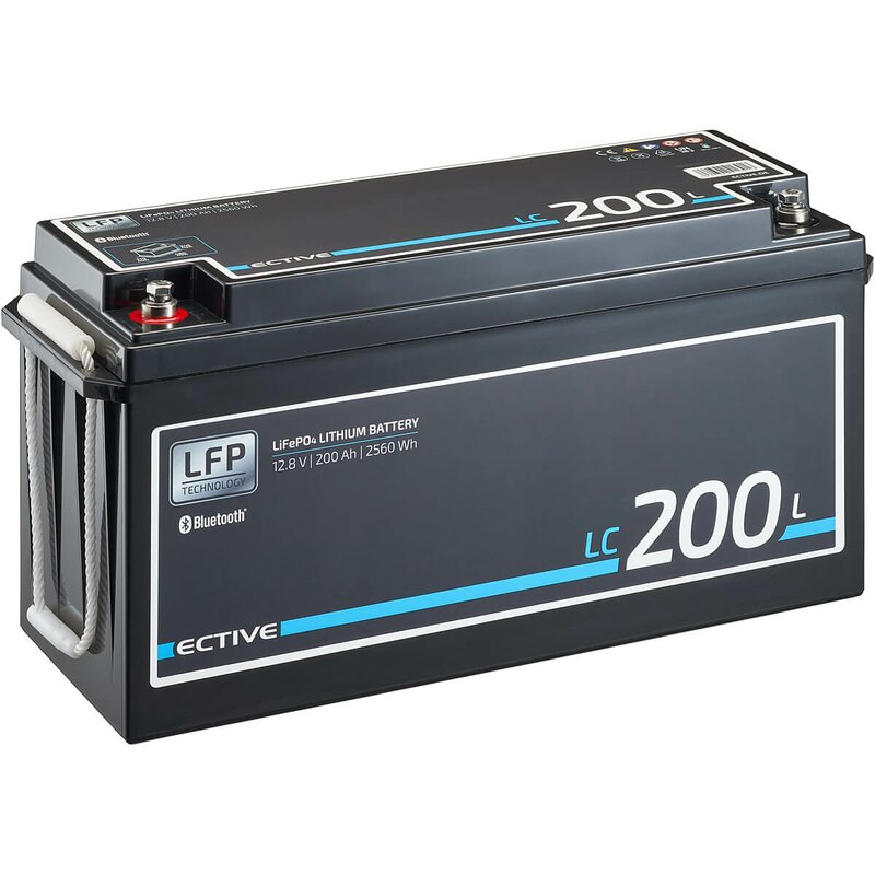 Batterie d'alimentation LC 200L BT 12V LiFePO4 200Ah