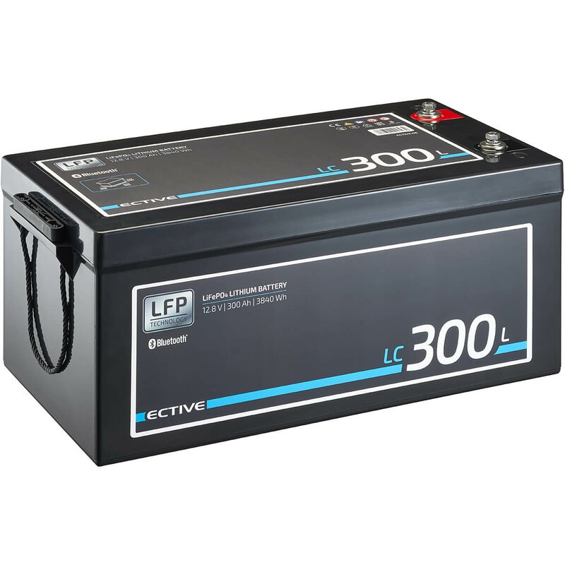 Batterie d'alimentation LC 300L BT 12V LiFePO4 300Ah