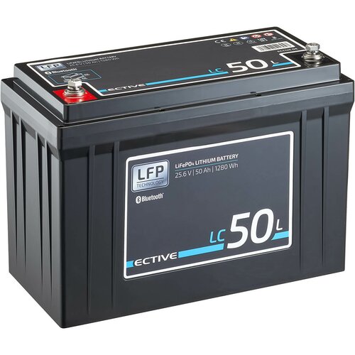 LC 50L BT 24V LiFePO4 Versorgungsbatterie 50Ah