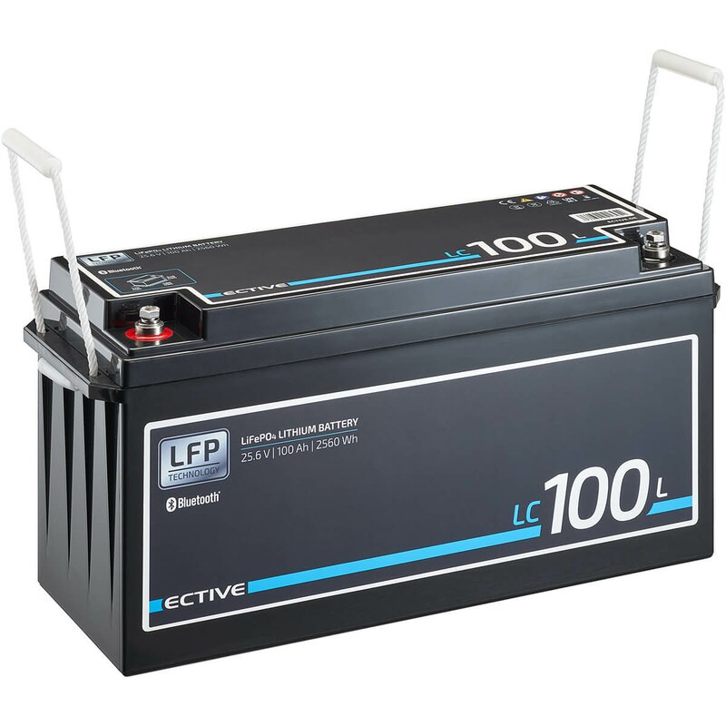 LC 100L BT 24V LiFePO4 Versorgungsbatterie 100Ah