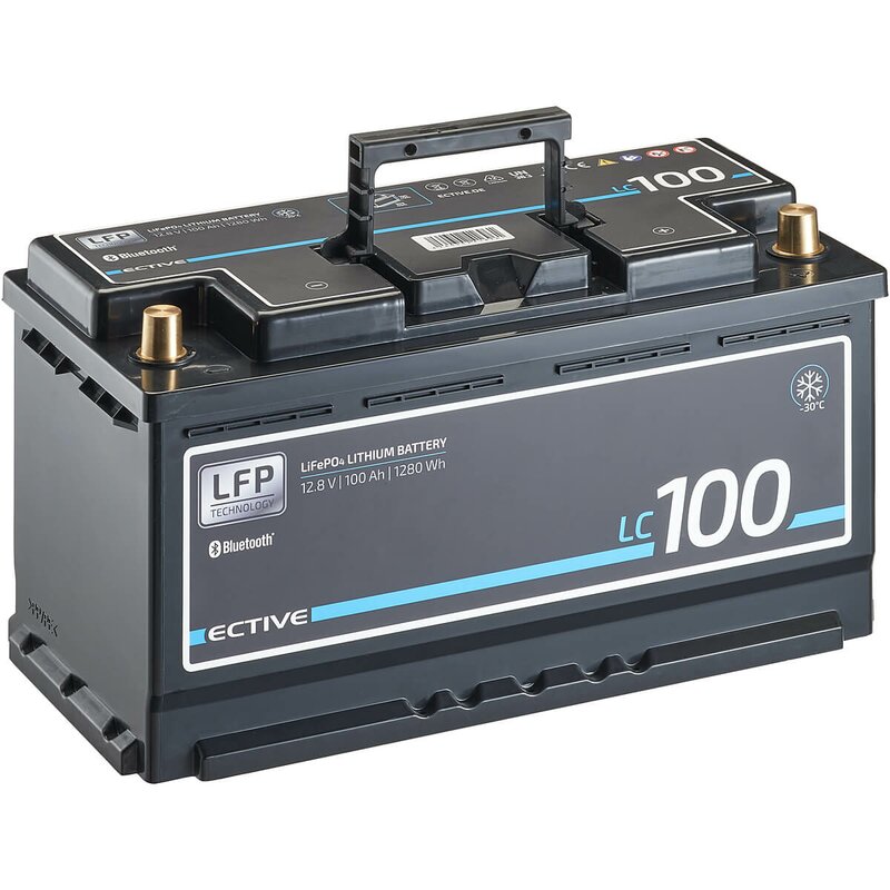 Batterie d'alimentation LC 100 LT 12V LiFePO4 100Ah