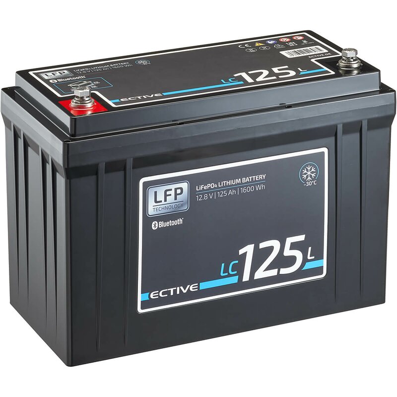 LC 125L LT 12V LiFePO4 Versorgungsbatterie 125Ah