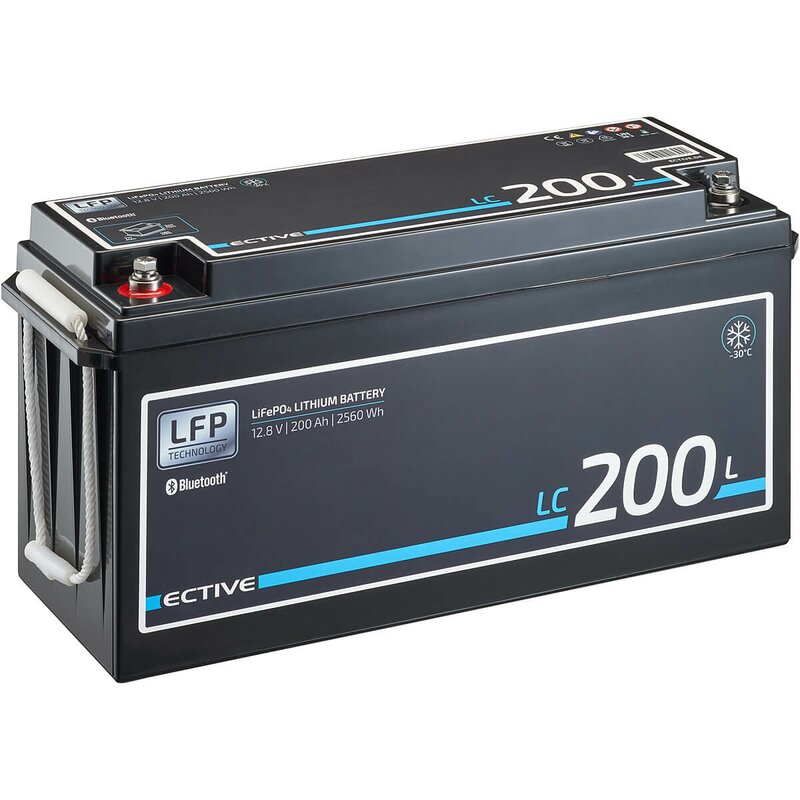 LC 200L LT 12V LiFePO4 Versorgungsbatterie 200Ah