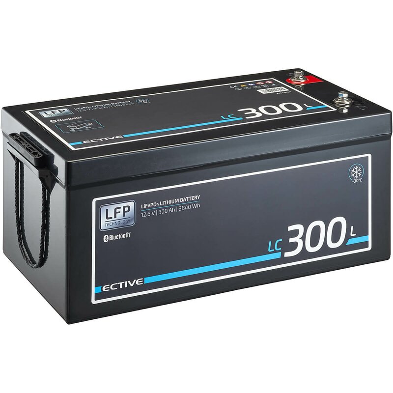 Batterie d'alimentation LC 300L LT 12V LiFePO4 300Ah