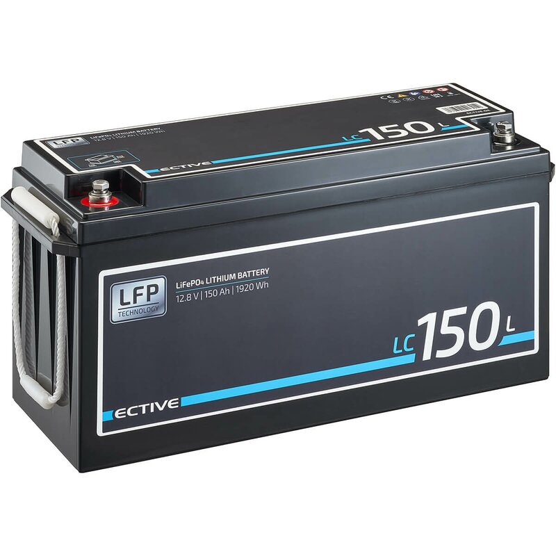 LC 150L 12V LiFePO4 Versorgungsbatterie 150Ah
