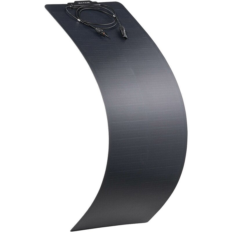 Modulo solare monocristallino scandola flessibile SSP 60 Flex Black da 60W