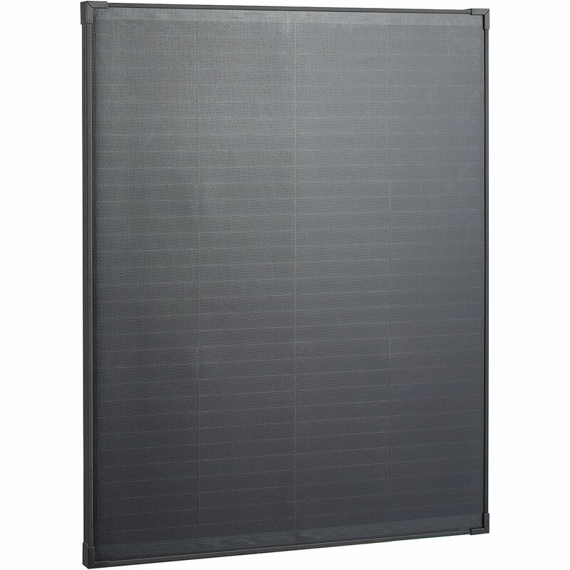 Pannello solare monocristallino leggero SSP 100 nero da 100 W