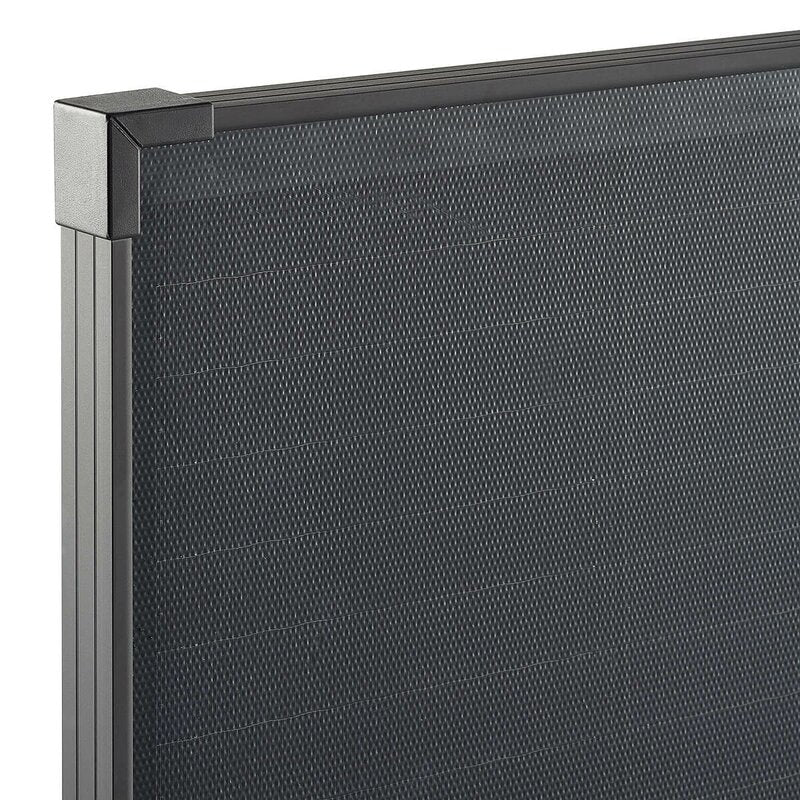 Pannello solare monocristallino leggero SSP 100 nero da 100 W